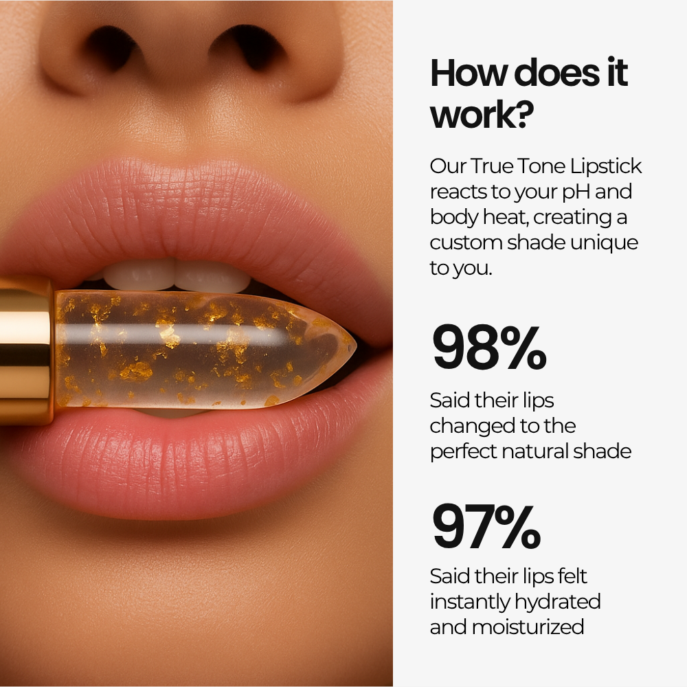 Aura pH Lipstick close up detail